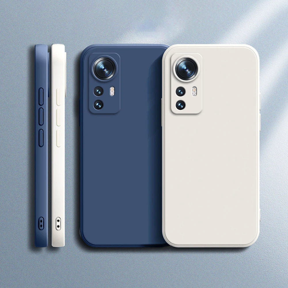 Xiaomi Luxury Original Liquid Silicone Phone Case