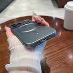 Apple iPhone Metallic Magsafe Soft Case with Lens Protector