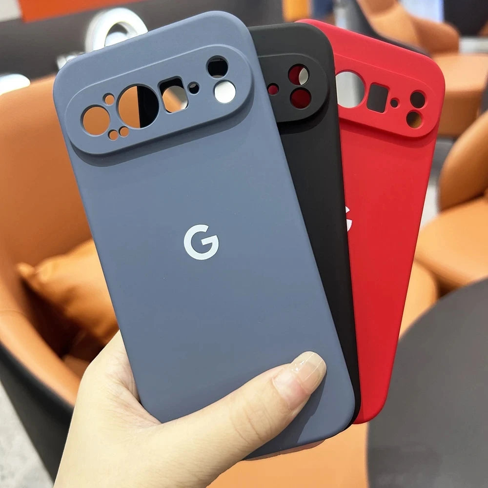 Google Pixel Logo Silicone Shockproof Case