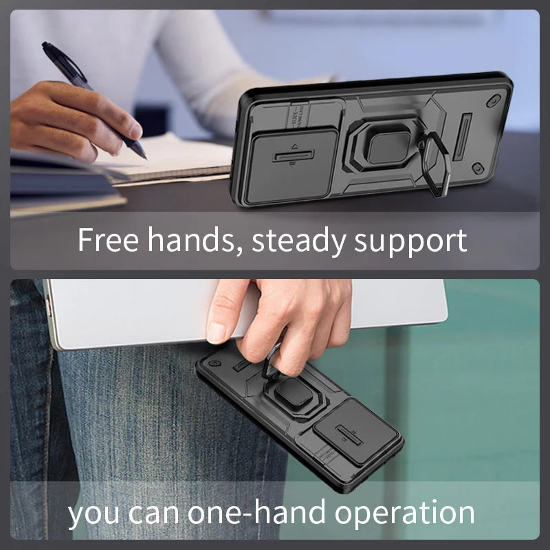 Xiaomi 15T Shockproof Heavy Duty Rugged Kickstand Cover