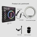 8 & 10 inch Selfie Ring Light & Photography Tripod