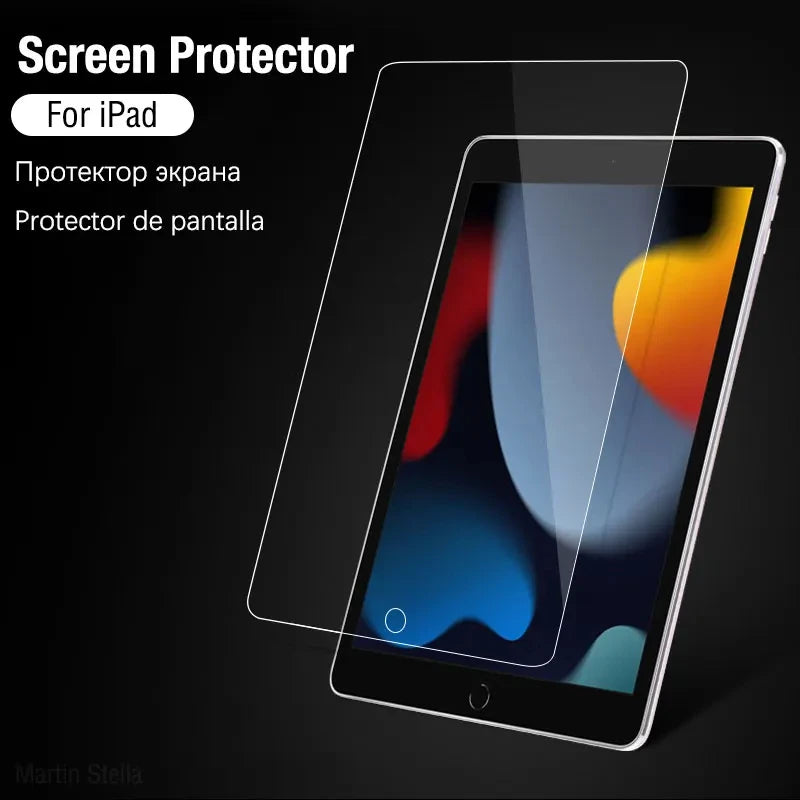 Apple iPad 7th, 8th & 9th Gen - Tempered Glass Screen Protector - 2 Pack