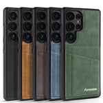 Samsung Galaxy Luxury Leather Flip Case