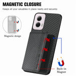 Motorola RFID Magnetic Leather Wallet Case For Moto G Series With Card Slot And Slim Protection