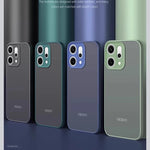 OPPO Reno Translucent Logo Matte Shockproof Case
