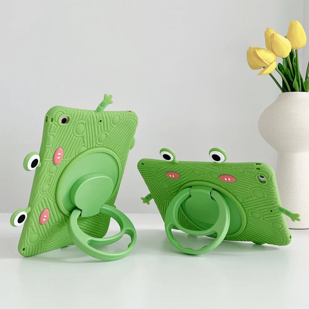 Apple iPad Kids Cute Cartoon Silicone Case