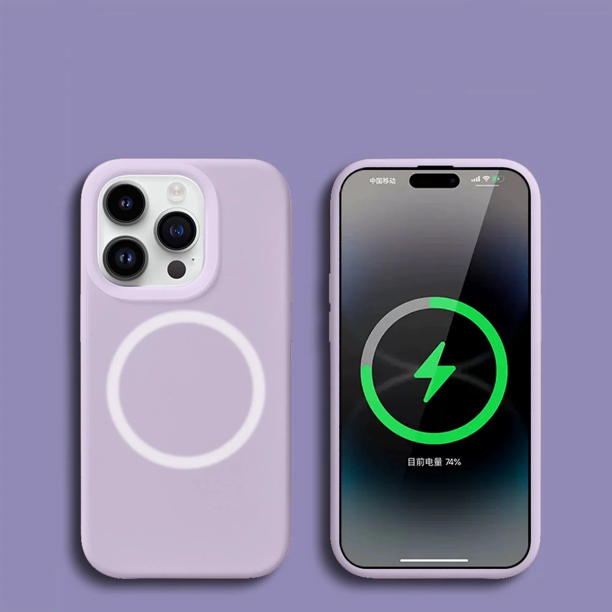 Apple iPhone Premium iPhone Liquid Jelly Magsafe Case