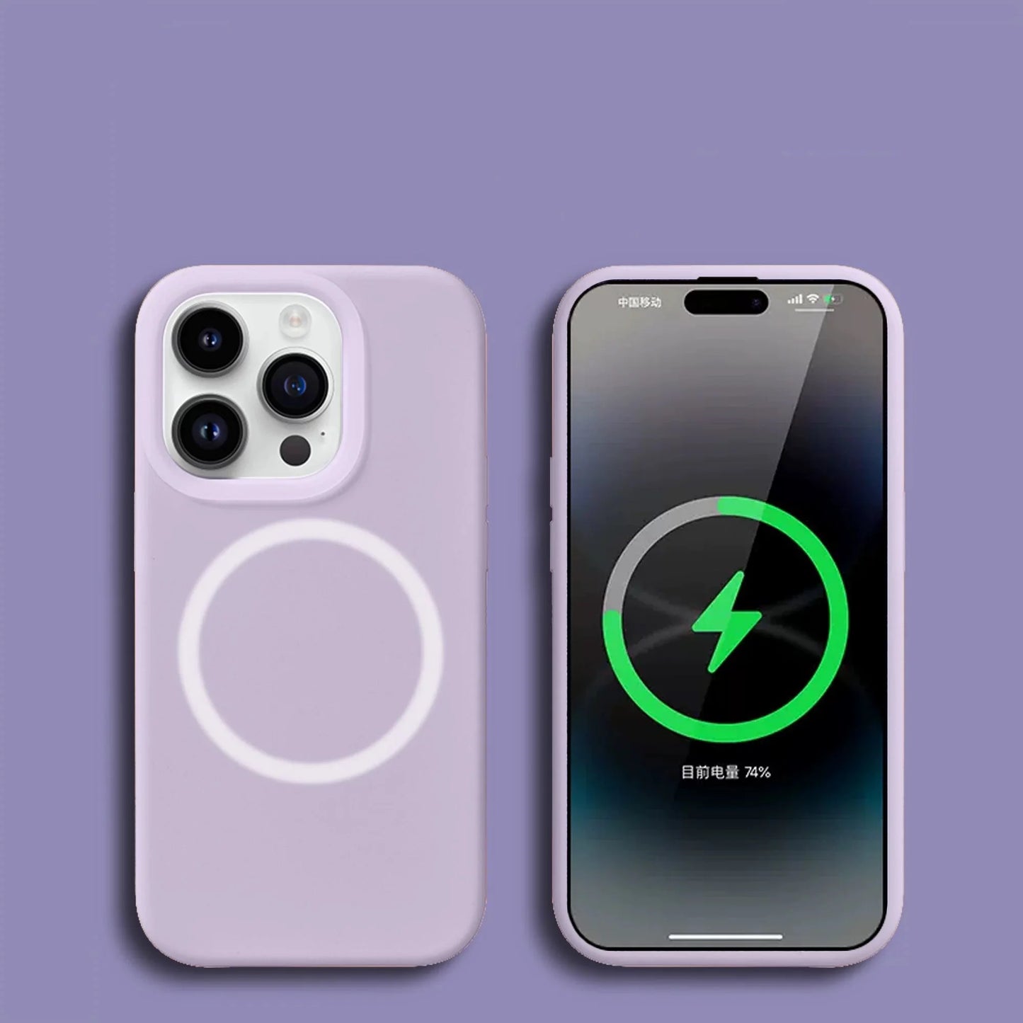 Apple iPhone Premium iPhone Liquid Jelly Magsafe Case