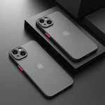 Apple iPhone Logo Shockproof Armor Matte Finish Case
