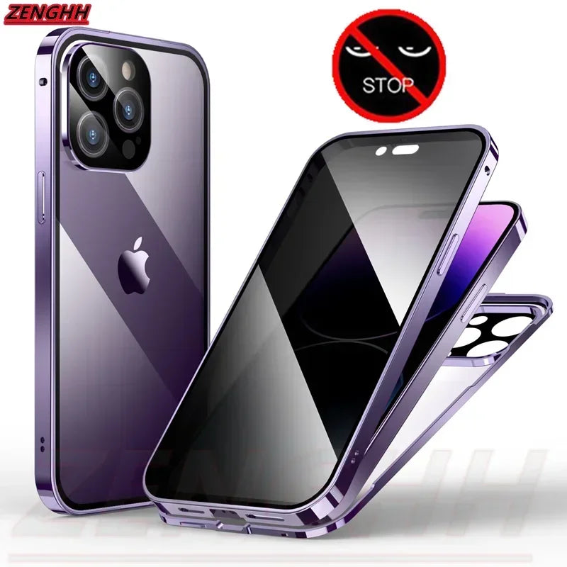 Apple iPhone 360° Full Protection Privacy Phone Case