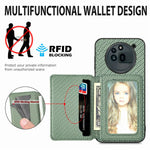 Nothing Phone 3A Pro 5G Brush Leather Wallet Case Lens Protection