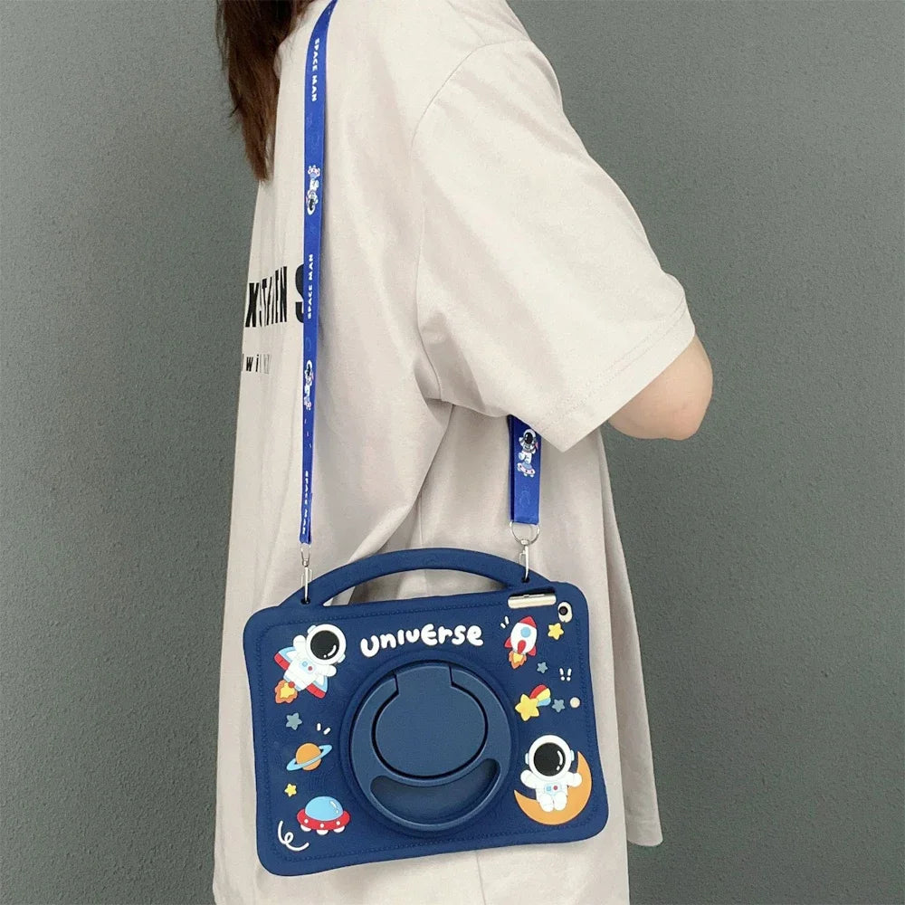 Apple iPad Kids Cute Cartoon Silicone Case