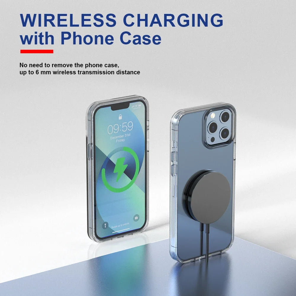 Apple iPhone Magnetic 30W Wireless Charger Fast Charging Pad Stand