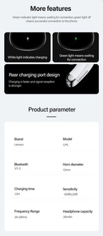 Lenovo Bluetooth Wireless Ear Pods