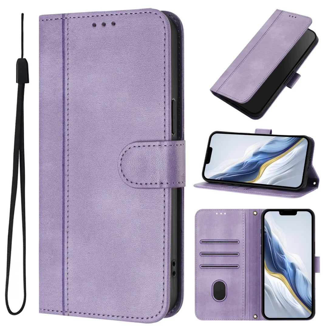 OPPO A Series Vintage Wallet Flip Leather Phone Case