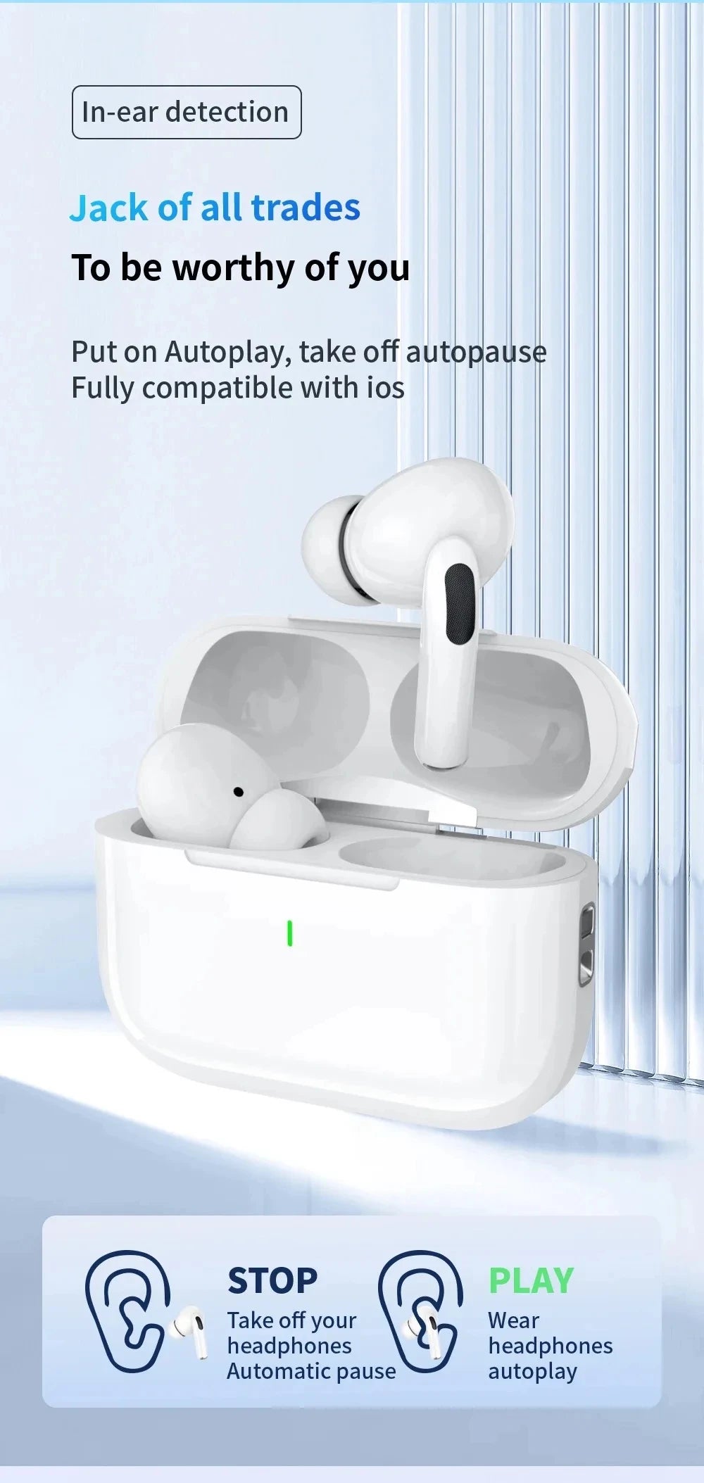 Air Pro 5 TWS Max Wireless Bluetooth Earphones