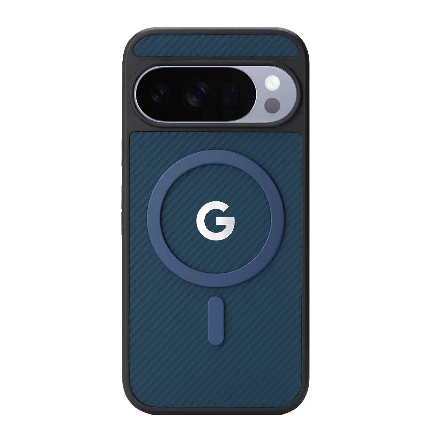 High End Carbon Fiber Texture Leather Phone Case For Google Pixel 10 9 ProXL 10A 9A For MagSafe Wireless Charger Anti-Drop Cover by Mobile Supplies Online