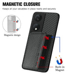 Honor Card Wallet Flip Case Leather Magnetic Back Cover With Card Slot Lens Protection