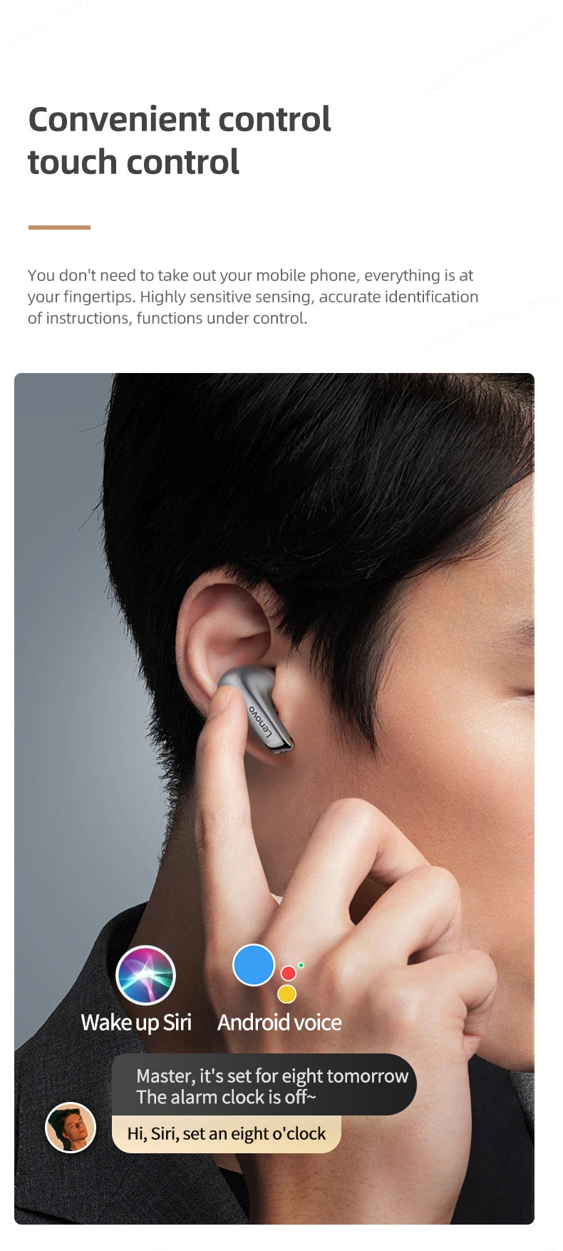 Lenovo Bluetooth Wireless TWS Earphones