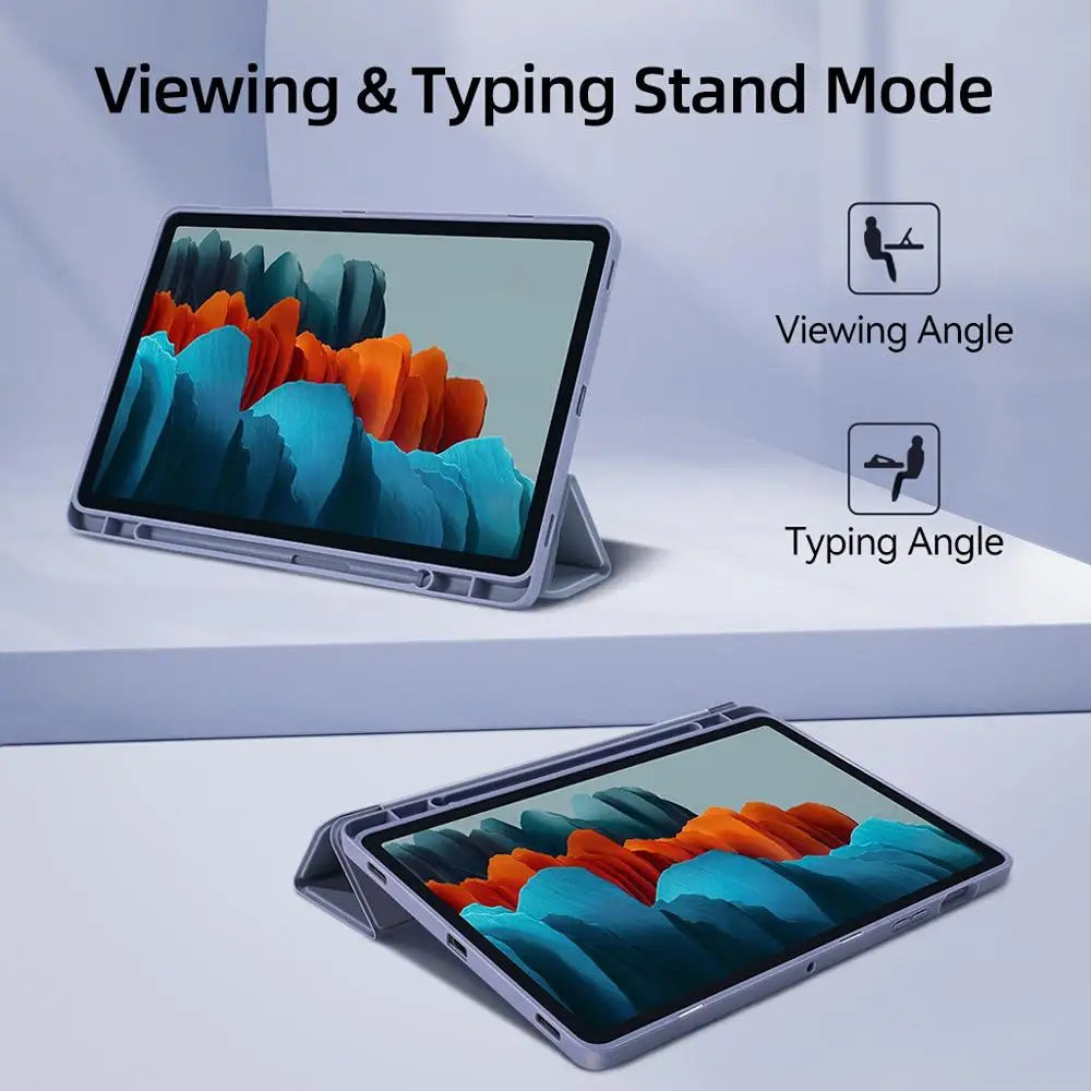 Samsung Galaxy Tablet Magnetic Silicone Folding Case