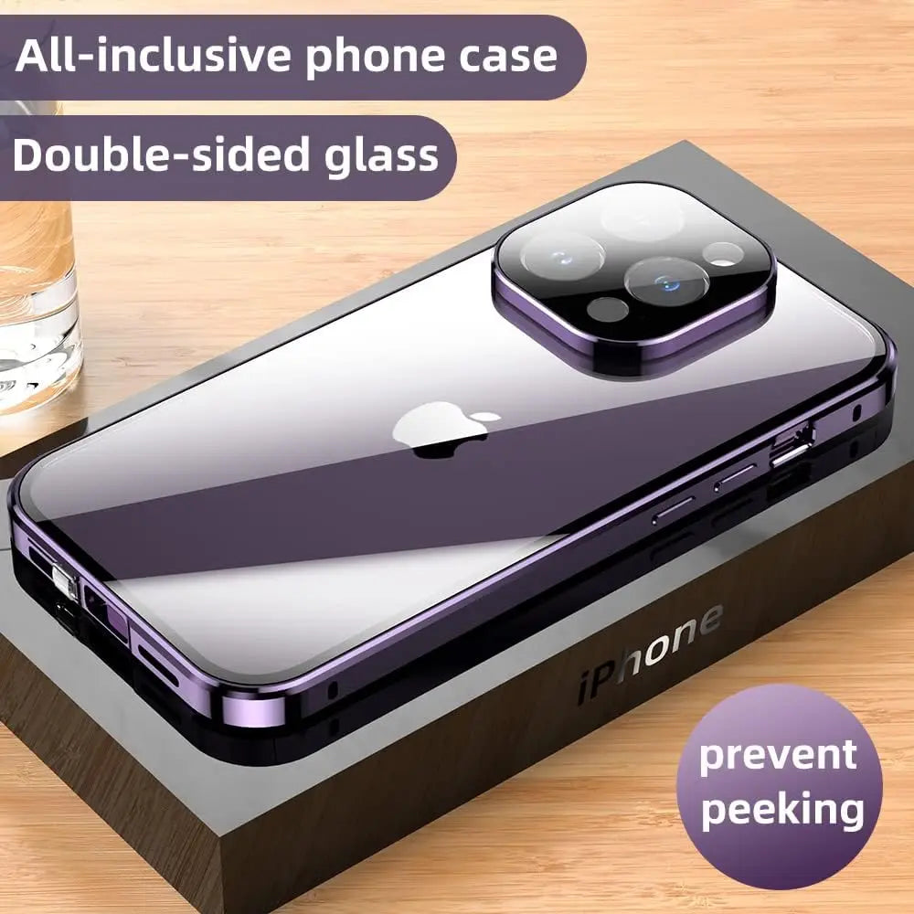 Apple iPhone 360° Full Protection Privacy Phone Case