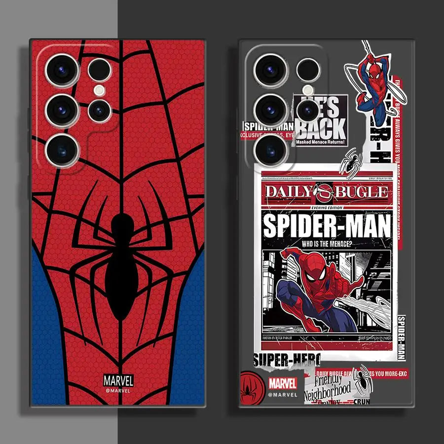 Marvel Spider-Man Phone Case for Samsung Galaxy S25, S24 Ultra, S23, S22, S21 Plus, S20 FE Cover