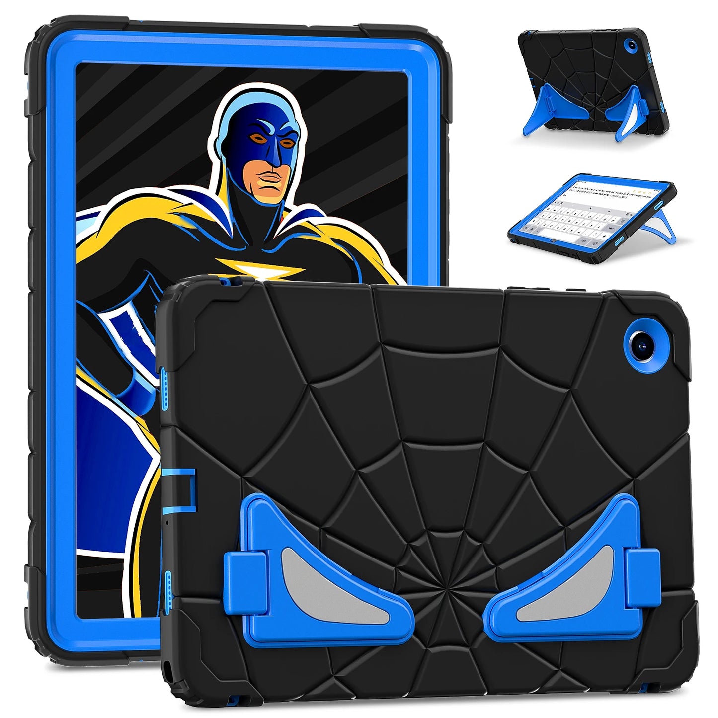 Samsung Galaxy Tab Case S10 S9 FE S8 S7 A9 Plus 11 inch A8 10.5 A7 Lite 8.7 Spider Man Armor Case