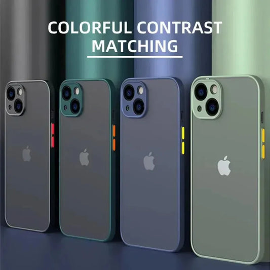 Apple iPhone Shockproof Armor Matte Finish Case
