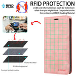 Honor Leather Wallet Case Card Holder Magnetic