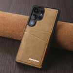 Samsung Galaxy Luxury Leather Flip Case