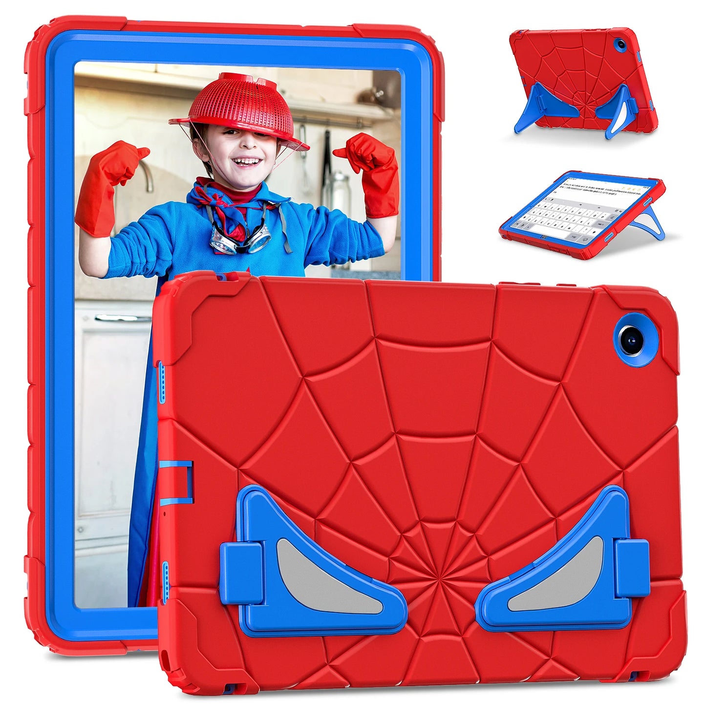 Samsung Galaxy Tab Case S10 S9 FE S8 S7 A9 Plus 11 inch A8 10.5 A7 Lite 8.7 Spider Man Armor Case