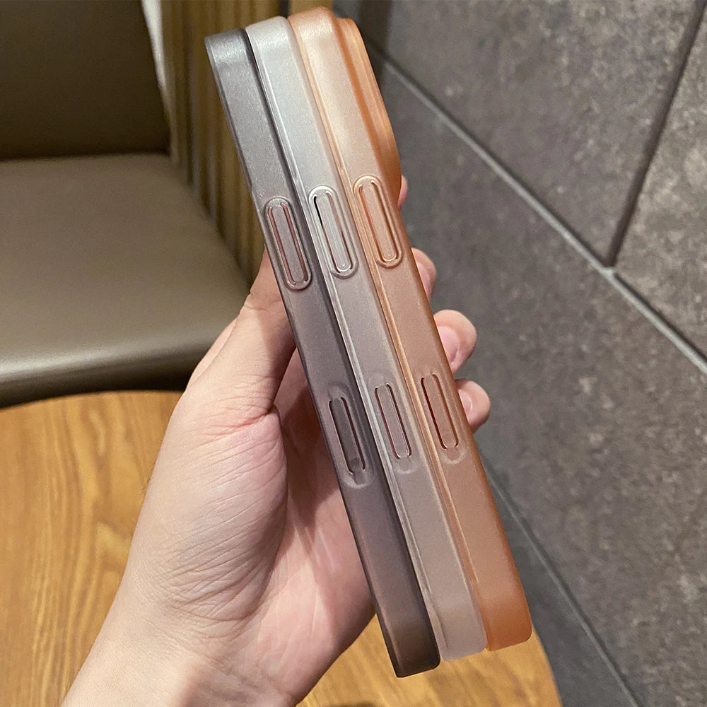 Apple iPhone Ultra Thin Frosted Case