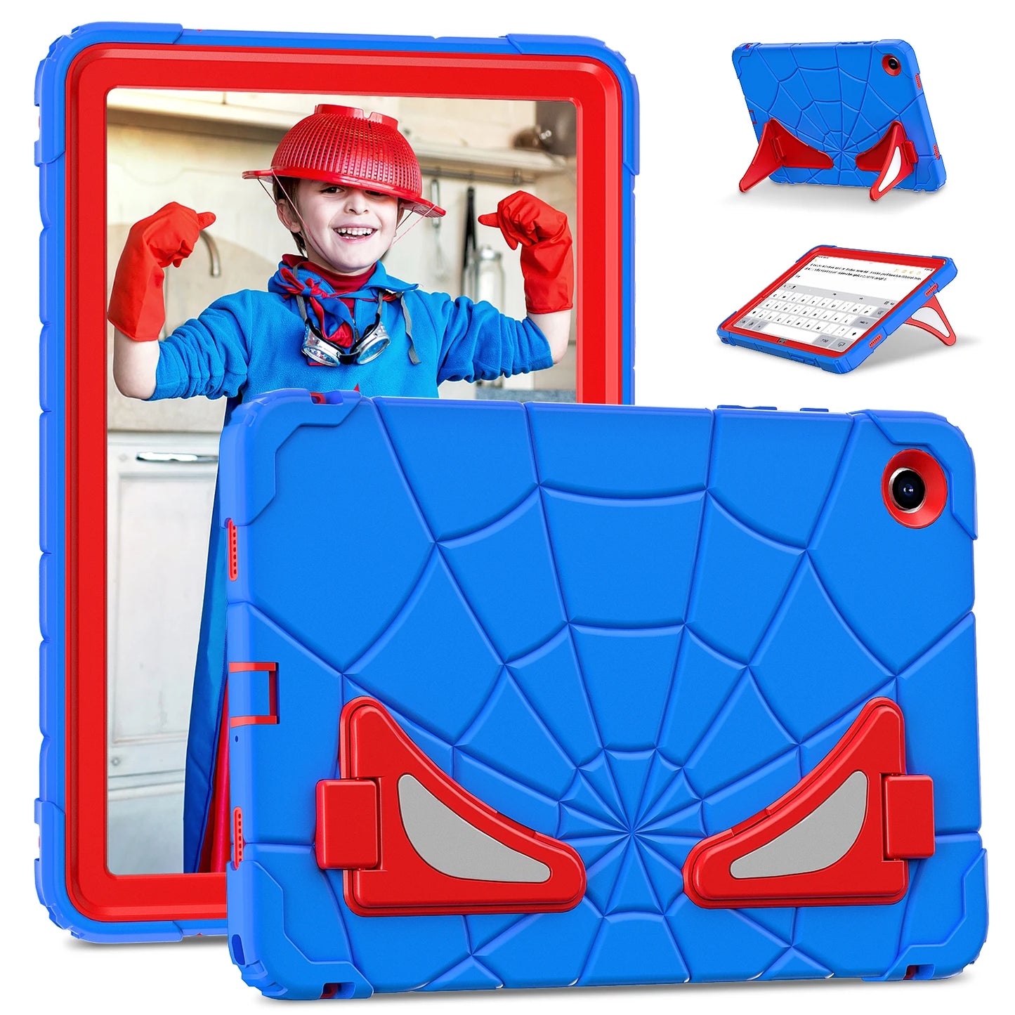 Samsung Galaxy Tab Case S10 S9 FE S8 S7 A9 Plus 11 inch A8 10.5 A7 Lite 8.7 Spider Man Armor Case
