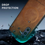 Samsung Galaxy Leather Magsafe Phone Case