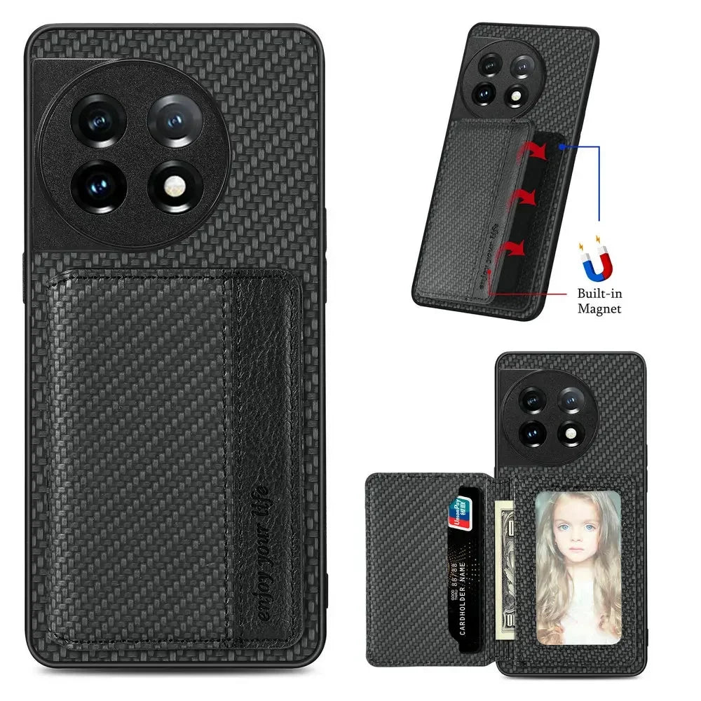 OnePlus Wallet Case Leather Card Holder