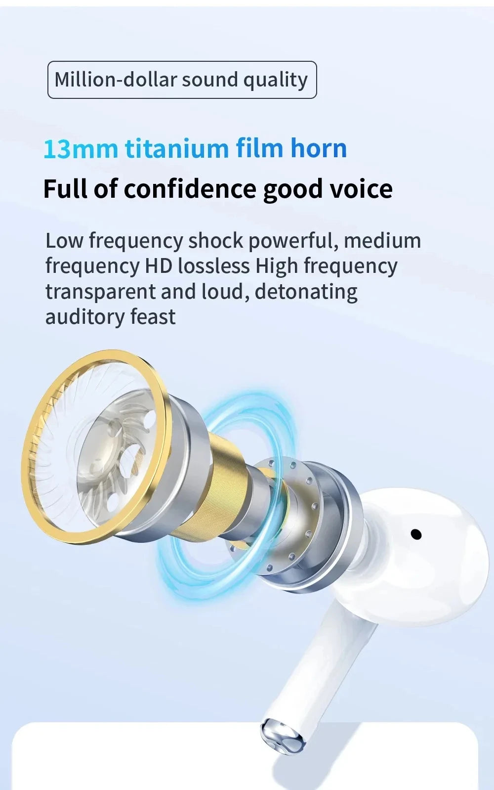 Air Pro 5 TWS Max Wireless Bluetooth Earphones