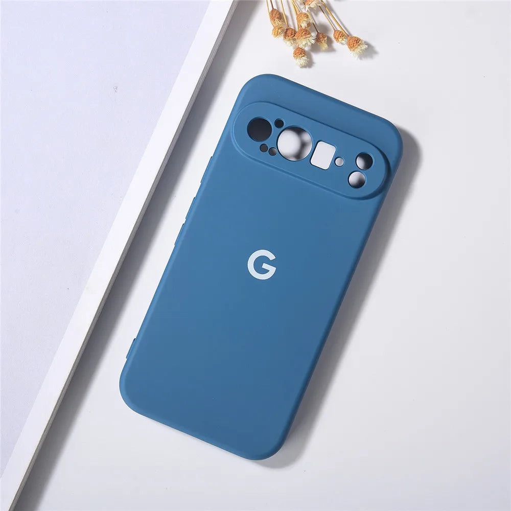 Google Pixel Logo Silicone Shockproof Case