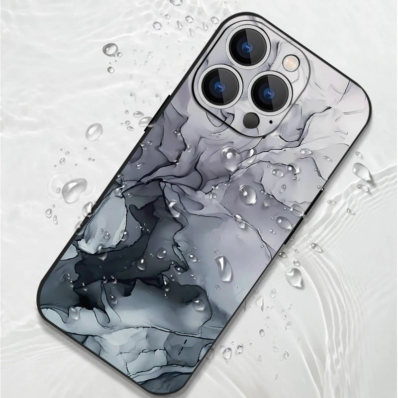 Apple iPhone Colorful Marble Case