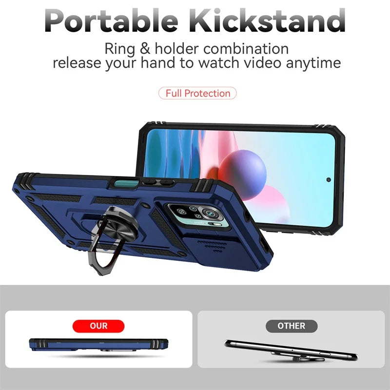 Xiaomi Redmi Shockproof Heavy Duty Rugged Kickstand Cover