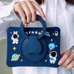 Apple iPad Kids Cartoon Silicone Case with Stand