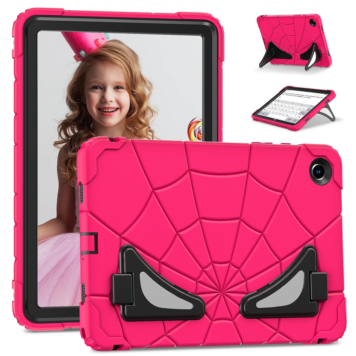 Samsung Galaxy Tab Case S10 S9 FE S8 S7 A9 Plus 11 inch A8 10.5 A7 Lite 8.7 Spider Man Armor Case