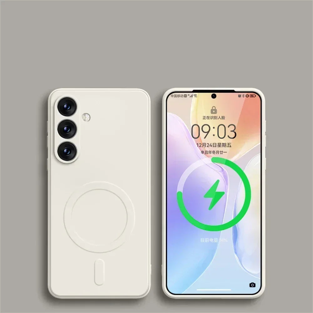 Samsung Galaxy Liquid Silicone Magsafe Case