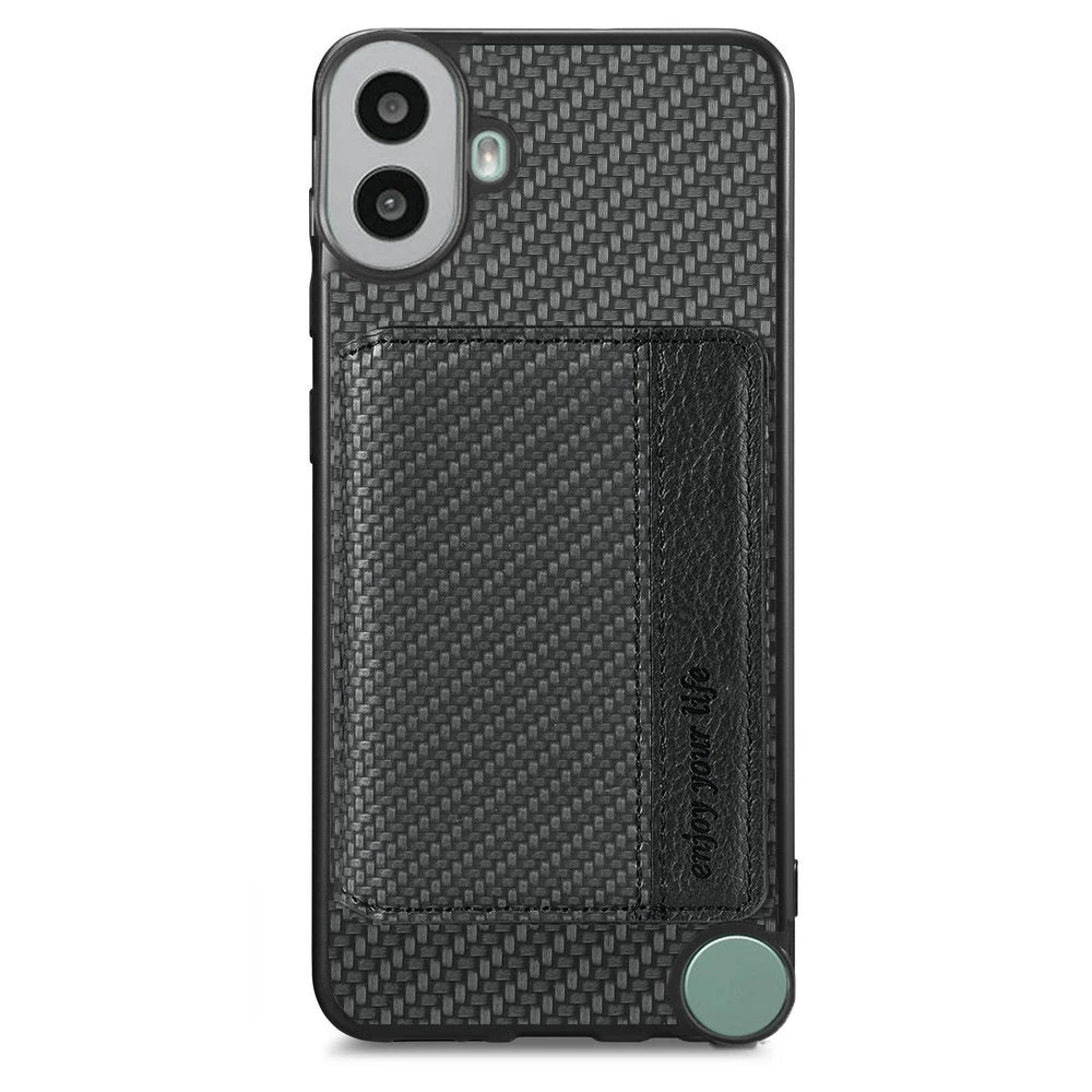 Nothing Phone Case Leather Card Wallet RFID 360 Protection Magnetic Back Cover