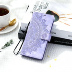 NovaCase Flip Case Wallet Samsung Galaxy Card Holder Magnetic Closure