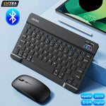 Bluetooth Wireless Keyboard & Mouse For Apple, Android, Windows Tablets