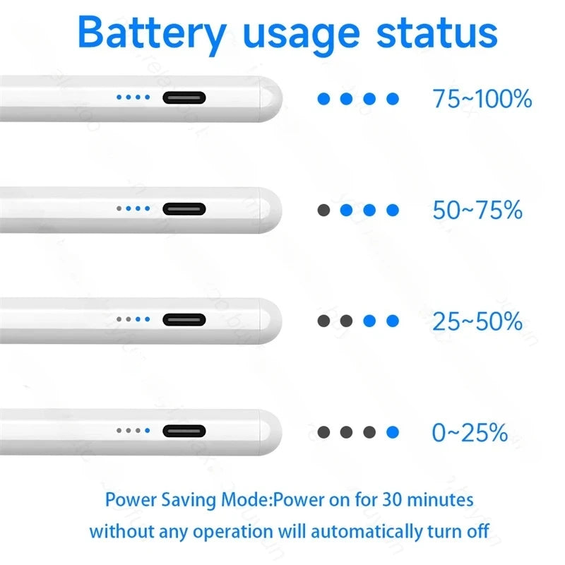 Universal Stylus Pen For Android, Apple & Windows Capacitive Touch Screen
