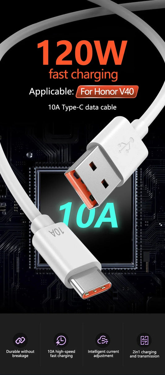 Super Fast Charging Data Cables - 0.3m, 1m, 1.5m & 2m