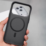 Apple iPhone Carbon Fibre Feel Magsafe Case