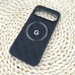 Google Pixel Logo Magsafe Grid Pattern Phone Case