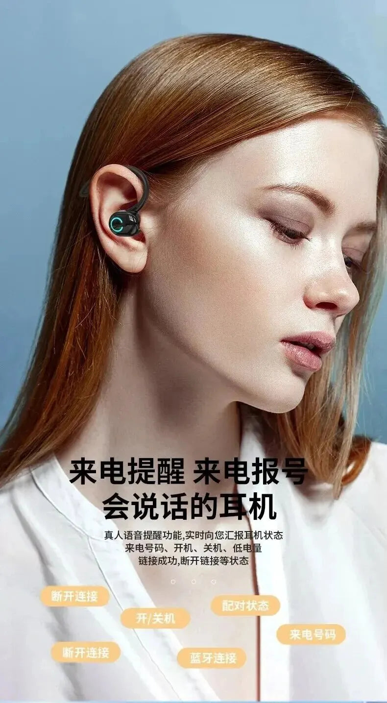 Sports Wireless Bluetooth Hooked Earphones